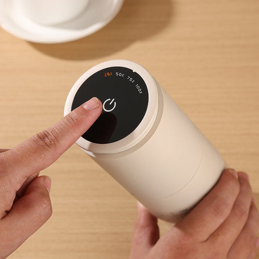 Automatic mini 38 levels adjustment drip hand coffee bean grinder digital smart coffee maker for travel