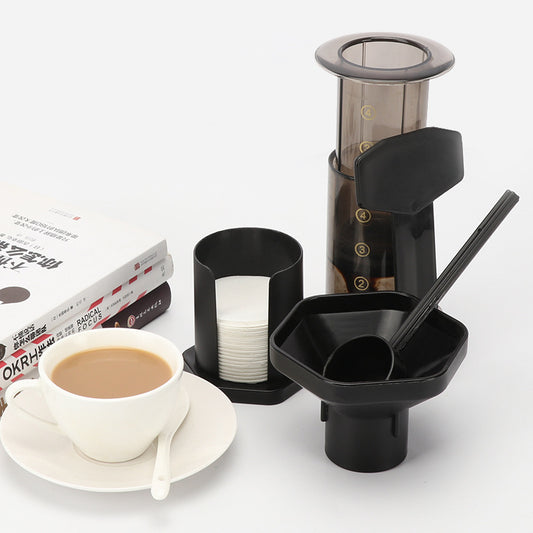 Portable coffee maker, coffee machine, hand press mini home outdoor American hand press coffee machine