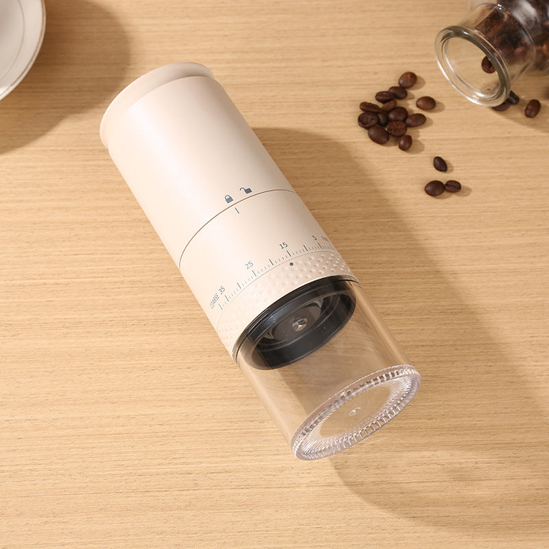 Automatic mini 38 levels adjustment drip hand coffee bean grinder digital smart coffee maker for travel