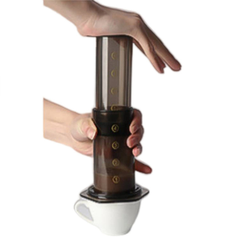Portable coffee maker, coffee machine, hand press mini home outdoor American hand press coffee machine